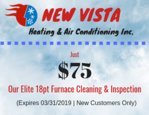 New Vista Furnace Cleaning Coupon