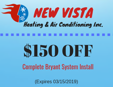 New Vista Bryant System Coupon